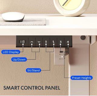 Mesa Elevable Blanca 140x60