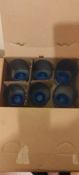 URGE Juego 12 vasos Luminarc Friendly azul