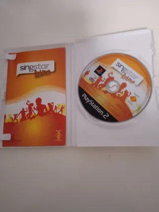 Lote PlayStation 2 Singstar Karaoke