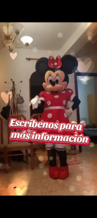 Disfraz Minnie Mouse Rojo Lunares Regalo sorpresa
