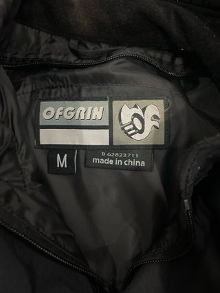 Chaqueta de moto OFGRIN negra