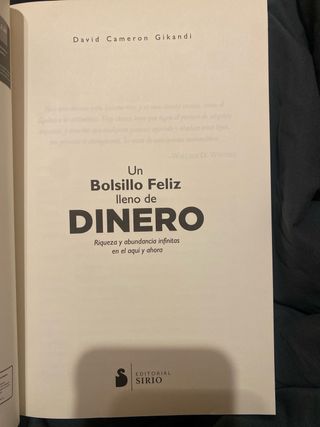 Un bolsillo feliz lleno de dinero: Riqueza y ab...