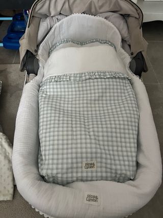 Saco y cubre capazo Pipe & Limon