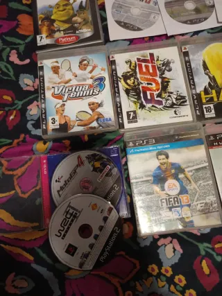 Lote Juegos PS2 y PS3 Varios