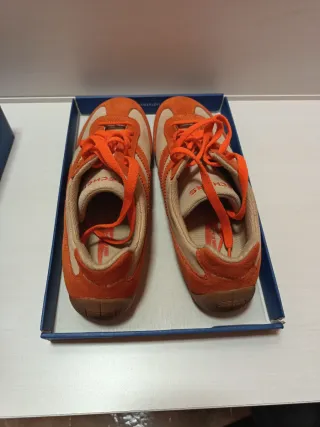 Zapatillas Skechers Beige/Naranja