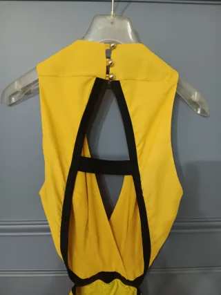 Abito da cerimonia giallo