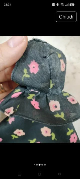 Abito Barbie dress hells Fashion # 1401 del1979