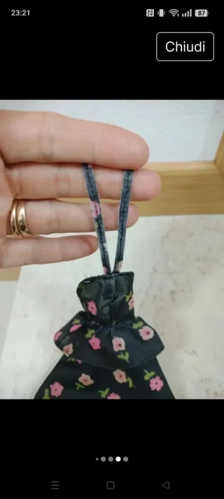 Abito Barbie dress hells Fashion # 1401 del1979