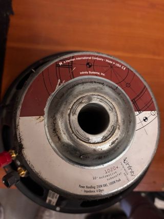 Altavoz Infinity Negro y Blanco