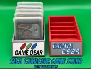 Soporte expositor Sega GameGear. 6 juegos