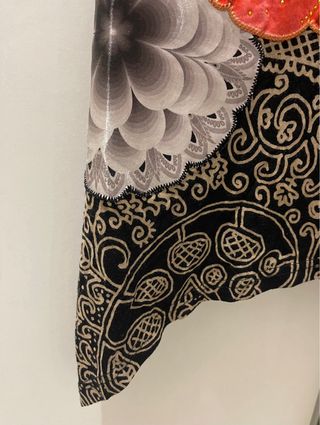 Maglia Desigual nera fantasia Tg S