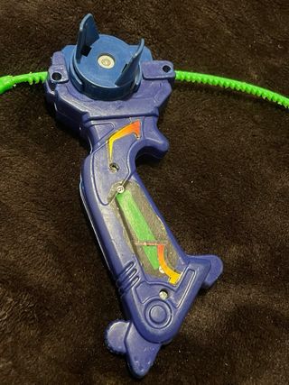 Beyblade con lanciatore blu