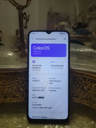 OPPO A16s 64GB + cargador y caja
