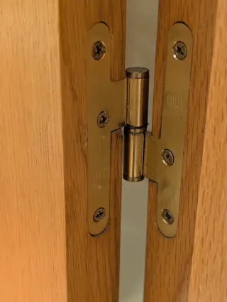 Puerta interior en roble