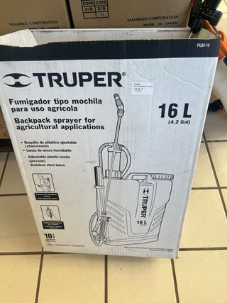 Fumigadora 16L Truper Nueva