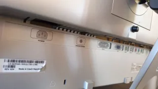 Pantalla de PC Gris/Plata