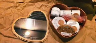 Lote cosmética natural artesanal personalizado.