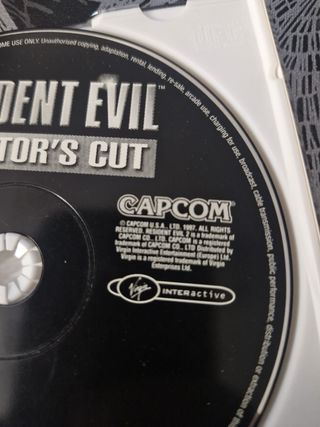 Resident Evil Director's Cut PS1 (En ALEMAN)
