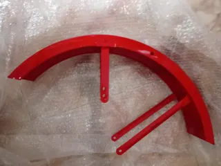 Guardabarros Delantero Derbi Variant Rojo