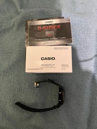 Reloj Casio G-SHOCK Negro/Dorado