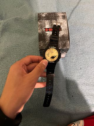Reloj Casio G-SHOCK Negro/Dorado