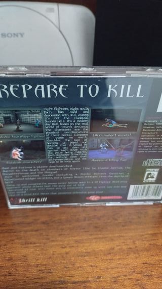 Thrill Kill Prototype PS1