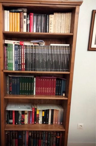 Estantería de madera estilo clásico