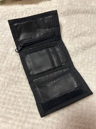 Cartera Puma negra original compacta + resistente