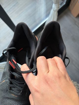 Zapatillas pádel HEAD negras y naranjas