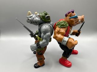 Bebop y Rocksteady TMNT 1988 Tortugas Ninja
