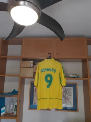 Camiseta Brasil Ronaldo Nazario Original