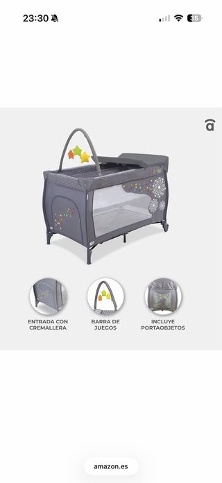 Cuna de viaje Asalvo