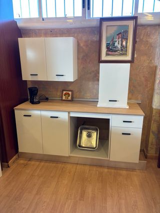 Mueble de Cocina Blanco!TRANSPORTE GRATIS ALICANTE