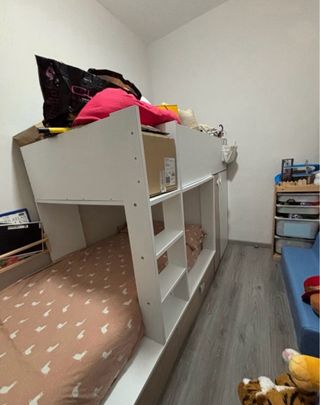 Cama Tren Infantil 2 Niños