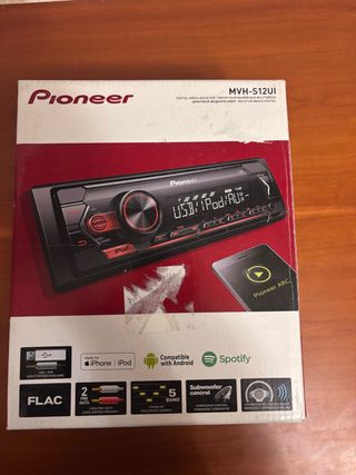 Radio Coche Pioneer MVH-S12UI USB/iPod/AUX