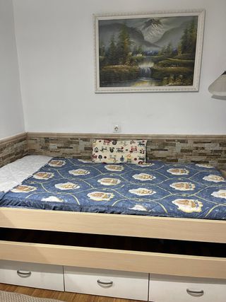 Cama nido madera en buen estado regalo el corchon