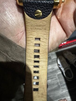 Reloj Diesel XL Negro/Dorado Nuevo