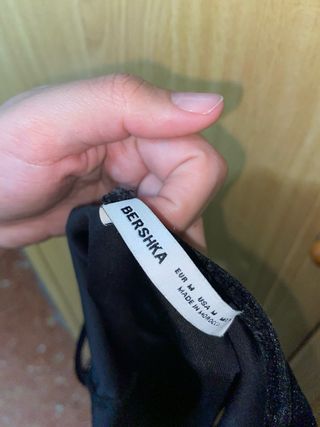 Body terciopelo negro tirantes