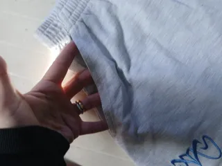 Pantaloncini Lotto donna vintage bianco grigio