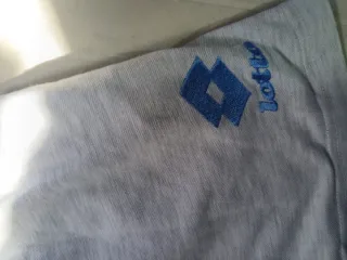 Pantaloncini Lotto donna vintage bianco grigio