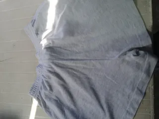 Pantaloncini Lotto donna vintage bianco grigio