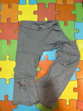 Mallas Fila grises con estrellas