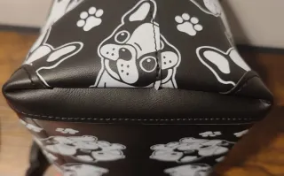 Borsa Alviero Rodriguez Frenchies Nera