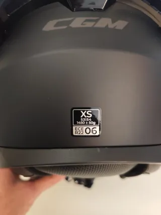 CGM Casco Integrale 363 SHOT Nero