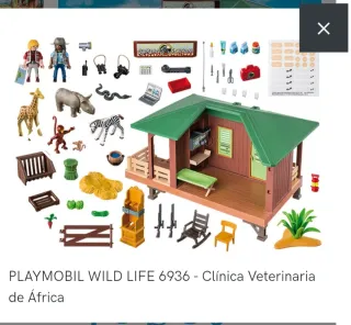 Playmobil Wild Life 70766 Clinica Veterinaria