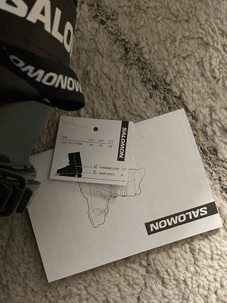 Botas de esquí Mujer Salomon Sense 70 HV Negro