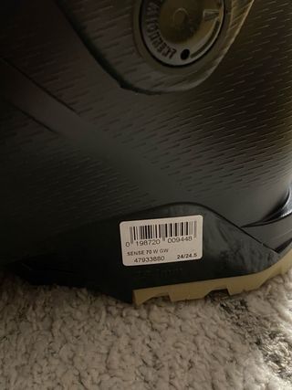 Botas de esquí Mujer Salomon Sense 70 HV Negro