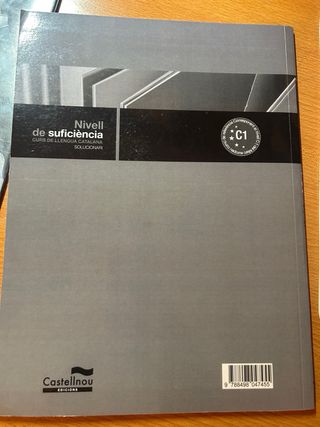 Nivell de Suficiència. C1. Edició 2017