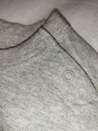 Pelele GAP Bebé Gris Jaspeado