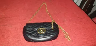Bolso Michael Kors Dorado y Plateado